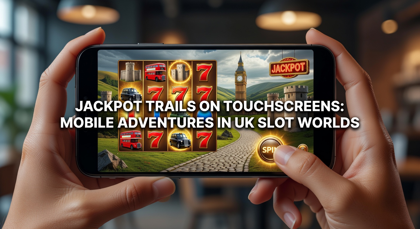 Vibrant touchscreen displaying a jackpot trail bonus in a mobile slot game, with glowing symbols climbing towards massive prize tiers