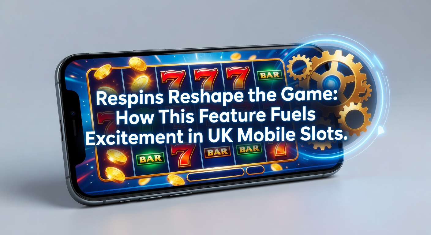Dynamic mobile slot screen capturing a respin in action, with glowing symbols locking in place and reels spinning anew amid cascading wins
