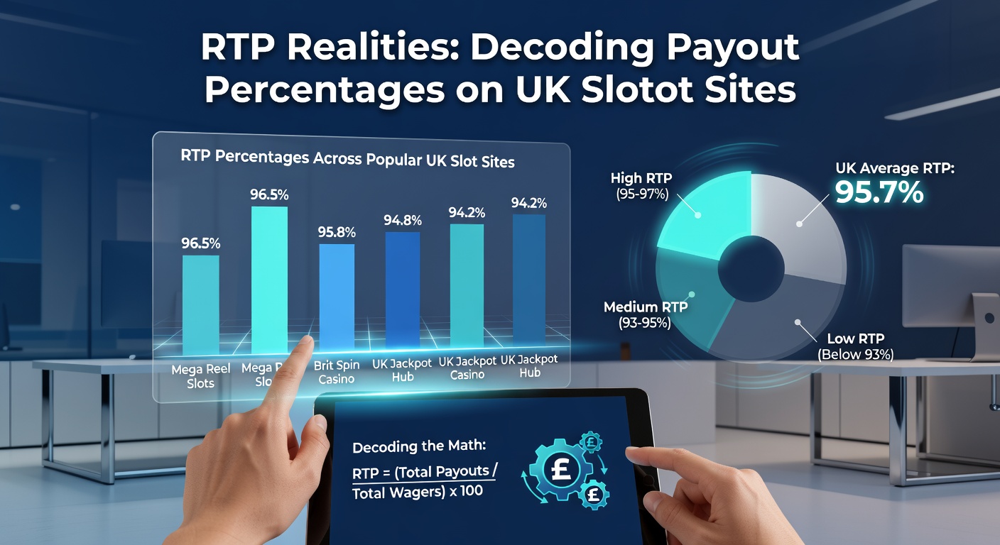 Close-up of a slot game's info panel highlighting RTP percentage alongside volatility rating and payout table excerpts